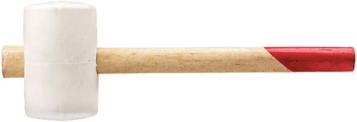 киянки резиновые белые, деревянная ручка 45331-45335